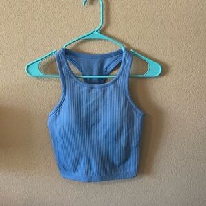 Lululemon Ebb to Street Top Blue